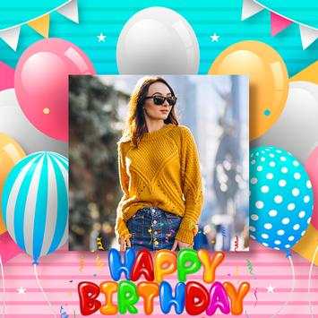 Happy Birthday Photo Frame 2 تصوير الشاشة
