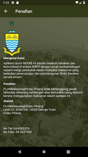 Draf Rancangan Kawasan Khas Bu screenshot 3