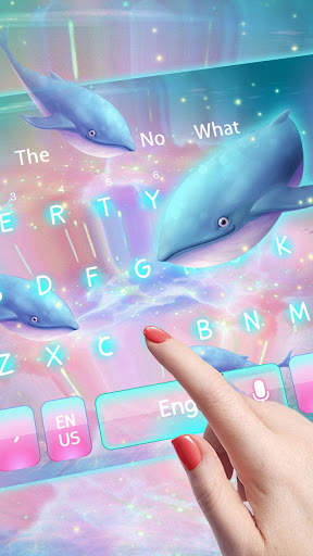 Fancy Dolphin keyboard screenshot 2
