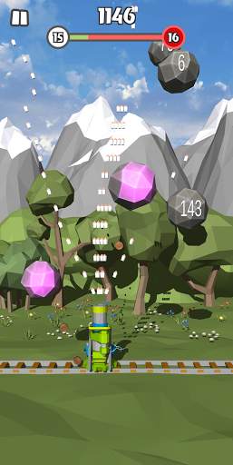 Ball Blast Origin 3D: Cannon Shooter and Survival screenshot 1