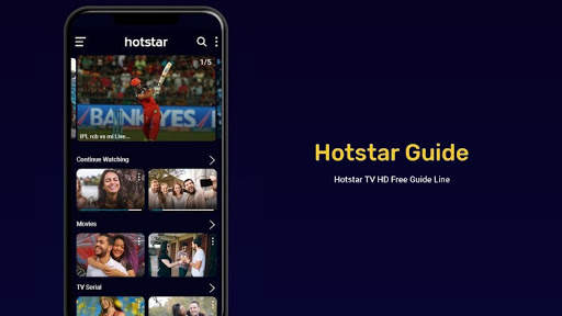 Hotstar - Hotstar Cricket -Hotstar Live Guide 2021 screenshot 2