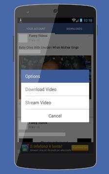 Download Facebook videos HD screenshot 3