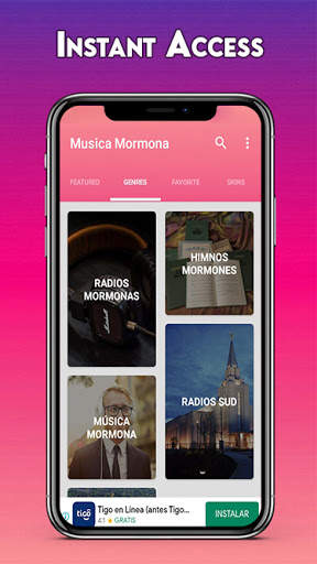 Mormon Music - Radio Mormon screenshot 2