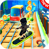 Subway Run Ninja Rush icon