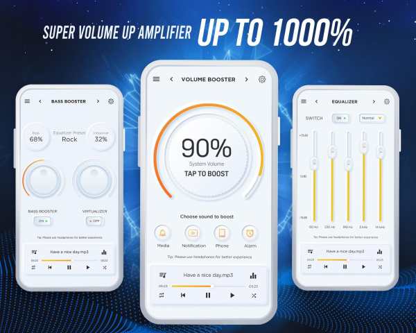 Super Volume Up Amplifier 2020 - PRO Sound Booster screenshot 1