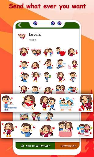 Stickers for WhatsApp - WASticker App screenshot 2