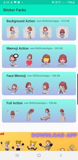 3d emoji stickers for whatsapp - wastickerapps screenshot 1