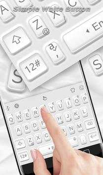Simple White Button screenshot 1