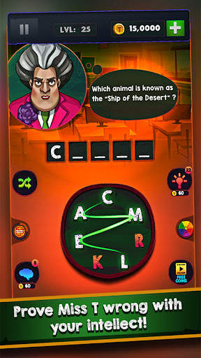 Scary Teacher : Word Game screenshot 3
