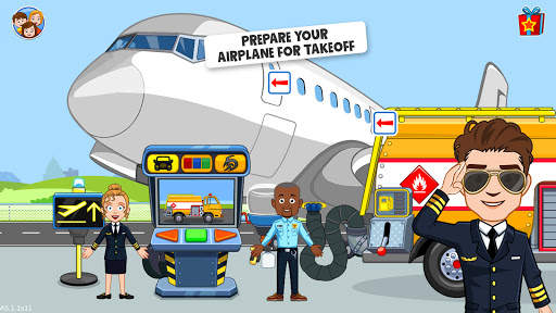My Town Airport games for kids screenshot 11