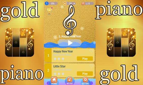 piano gold tiles screenshot 5