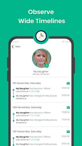 Fawa: Whatsapp Online Tracker screenshot 4