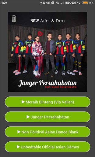 Lagu Asian Games 2018 (Offline) screenshot 1