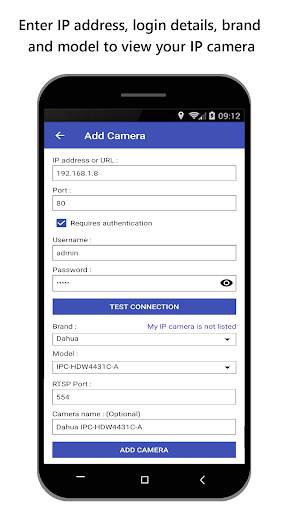 IP Camera Monitor – Video Surveillance Monitoring screenshot 1