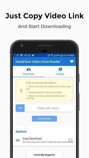 InstaFace HD Video Downloader 2 تصوير الشاشة