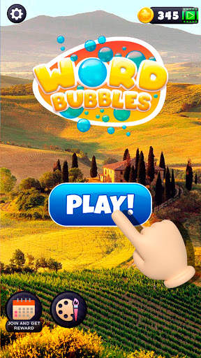 Word Serenity Bubbles 2021 screenshot 1