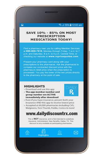 Daily Discount Prescription Drug App screenshot 3