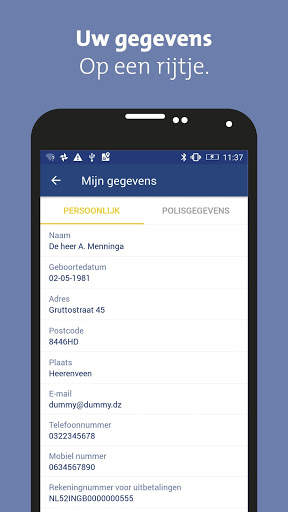 Menzis app 2 تصوير الشاشة