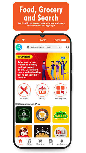 A2Z Search: Food, Grocery and Other Services screenshot 1