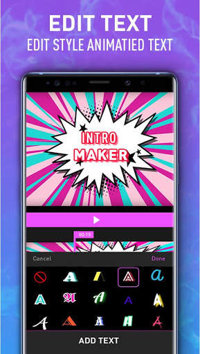 Intro Maker With Music, Video Maker & Video Editor screenshot 2