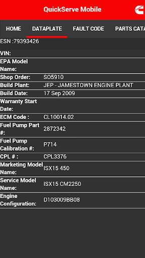 Cummins QuickServe Mobile screenshot 3