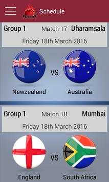 Cricket Fixtures for T20 2016 screenshot 4
