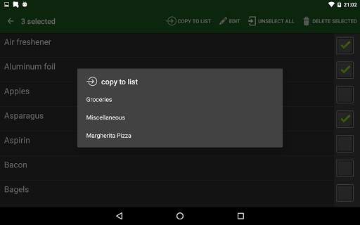 Shopping list screenshot 13