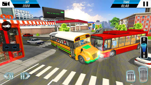 Sopir Transportasi Bus Sekolah 2019 - Bus Driver screenshot 5