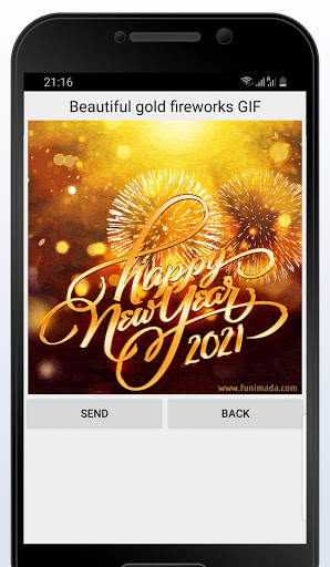 Happy New Year 2021 Cards GIF screenshot 5