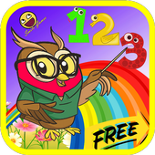 math game number addition kids icon