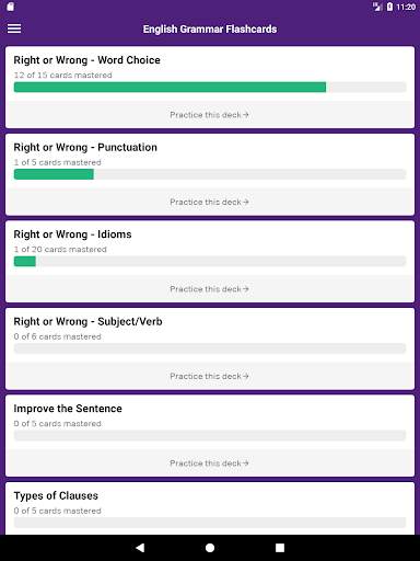 English Grammar Practice screenshot 6