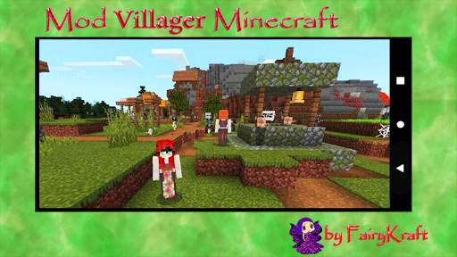 👨‍👩‍👧‍👦Bonny Villagers Mod Minecraft screenshot 4