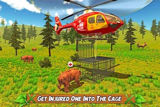 Animal Rescue Helicopter Sim screenshot 2