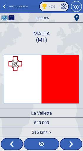 Quiz sulle bandiere del mondo screenshot 9