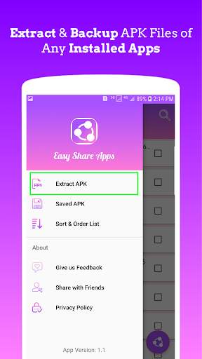 EasyShare Apps - Bluetooth App Sender & Extractor screenshot 5