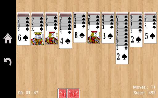 Spider Solitaire screenshot 8