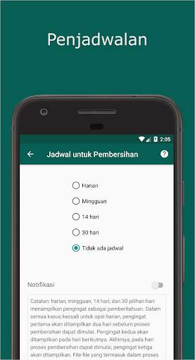 Timely Cleaner untuk WhatsApp screenshot 4