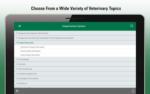 MSD Vet Manual screenshot 12