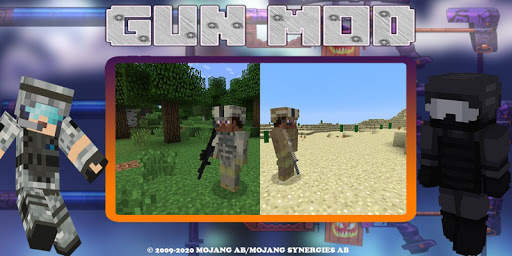 Actual Guns Mod & Military Armor screenshot 2