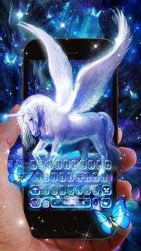 Graceful Alicorn Keyboard Theme screenshot 3