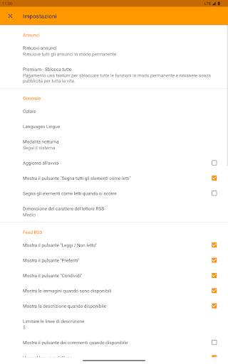 Lettore RSS offline screenshot 8