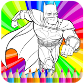Coloring Book  for Super Hero icon