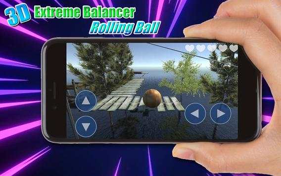 3D Extreme Balancer Rolling Ball screenshot 8