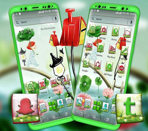 Anime Cartoon Launcher Theme screenshot 1
