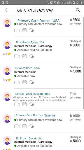 Lafiya App -  24/7 Telehealth Anywhere Anytime screenshot 4