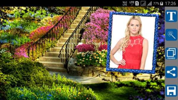 Garden Photo Frames 1 تصوير الشاشة
