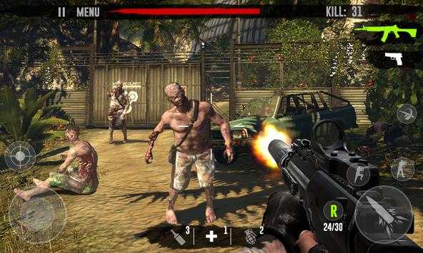Zombie Shooter Hunt For Zombie 3D screenshot 4