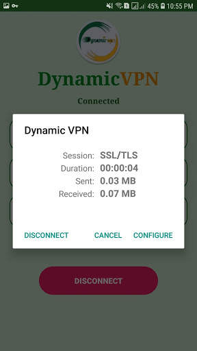 Dynamic VPN screenshot 3