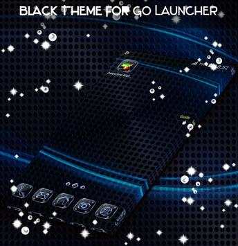 Dark Blue Launcher Theme screenshot 4