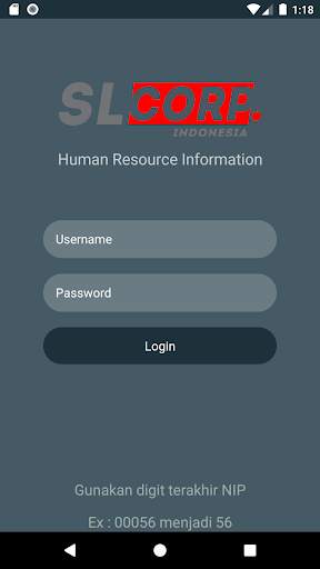HRIS SL Corp (Human Resource Information System) screenshot 1
